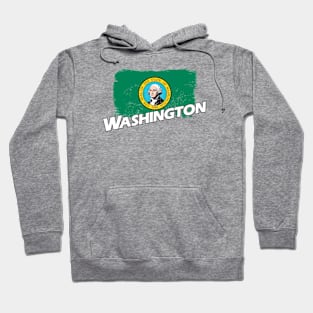 Washington flag Hoodie